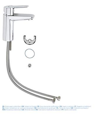 Wastafelmengkraan - GROHE - BauEdge - Eengreepsmengkraan - Maat S