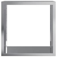 Haardhoutrek 100x40x100 cm gegalvaniseerd staal - thumbnail