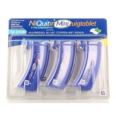 Niquitin Zuigtablet mini mint 4mg 60 Zuigtabletten