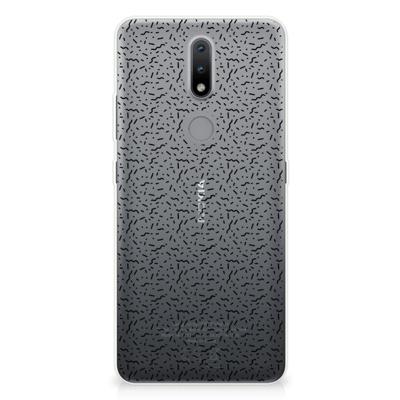 Nokia 2.4 | TPU bumper | Stripes Dots