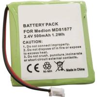 Beltrona TELSINUS201 TSinus-battery Accu voor draadloze telefoon Geschikt voor merk: Amstrad, Audioline, Avaya, AVM, BT Verve, DeTeWe, GE, Gigaset, Medion, - thumbnail