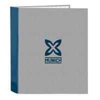 Ringmap Munich Street Blauw Grijs A4 27 x 33 x 6 cm - thumbnail