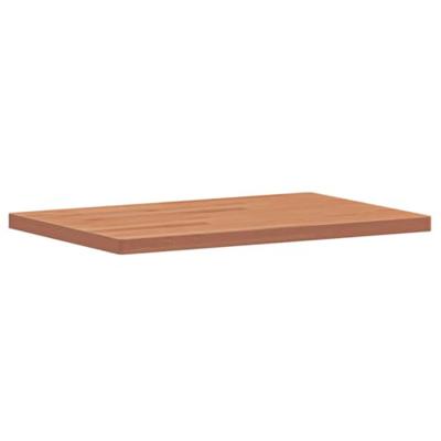 Wastafelblad 60x40x2,5 cm massief beukenhout
