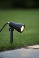Lucide SPIKE - Tuinspot - Ø 6,5 cm - LED Dimb. - GU10 - 1x5W 3000K - IP54 - Zwart - thumbnail