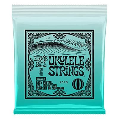 Ernie Ball 2326 Ukulele Strings Black concert ukelele snarenset