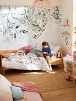 Kinderbedbank LIGNE CONFETTI bruin - thumbnail