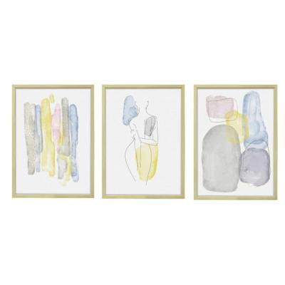 Schilderij DKD Home Decor Abstract (53 x 3 x 73 cm)