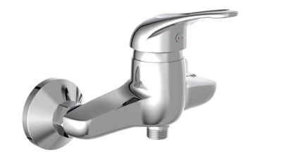 Schutte CALVINO ééngreepsmengkraan douche | chroom 35240