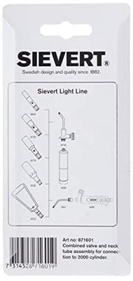 Sievert Light Line Ventiel met halspijp,v.fles2000 - 871601 871601