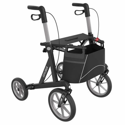 Rollator Explorer Outdoor (9,2 kg) | Rehasense | Buiten rollator | Grote wielen met zachte banden | Large | Maximaal 200 kg | Zwart | ERBKL600 Rollator Explorer Outdoor (9,2 kg) | Rehasense | Buiten rollator | Grote wielen met zachte banden | Large | Maximaal 200 kg | Zwart | ERBKL600