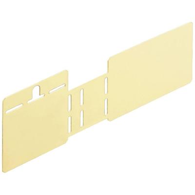 Weidmüller KLIPPON COPL 122209 1390980000 Aardingsplaat (l x b) 275 mm x 57.5 mm Messing Messing 1 stuk(s)