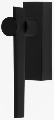 Formani Bertram Beerbaum TENSE BB100-DKLOCK draaikiepgarnituur afsluitbaar rechtsdraaiend - mat zwart