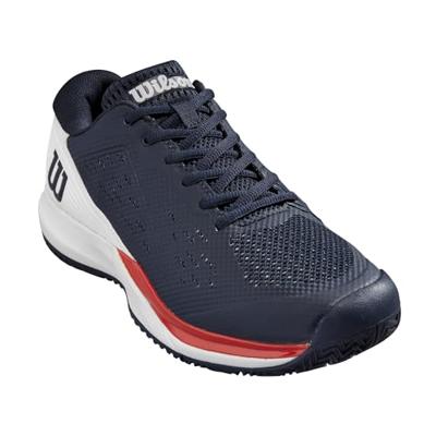 Wilson Rush Pro Ace Tennisschoen Heren Navy Blazer/White/Infrared 9,5