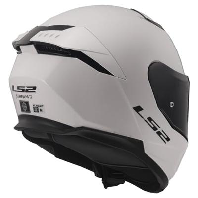 LS2 integraalhelm "ff808 stream ii solid" helmet ff808 stre.ii solid xl white
