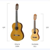 Yamaha GL1 Guitalele 6-snarige gitaar-ukelele - thumbnail