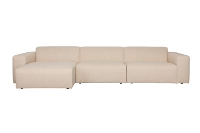 Zuiver Milka 4,5-zits bank links Zand