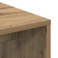 Bureau artisanaal eikenkleurig 102 x 50 x 124 cm Bewerkt hout - thumbnail