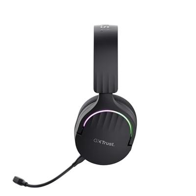 Trust GXT491 FAYZO Over Ear headset Bluetooth Virtual Surround Zwart Surround sound, Microfoon uitschakelbaar (mute), Volumeregeling Gamen - thumbnail