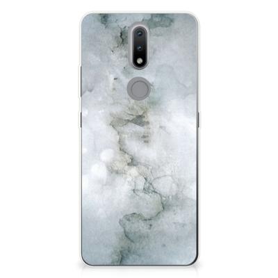 Smartphone hoesje Nokia 2.4 Painting Grey