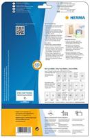 Etiket HERMA 4236 rond 40mm transparant 600 etiketten - thumbnail