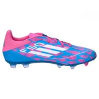 adidas F50 League Gras / Kunstgras Voetbalschoenen (MG) Blauw Roze Wit - thumbnail
