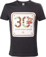 Super Mario Bros 30th Anniversary T-Shirt Black - thumbnail
