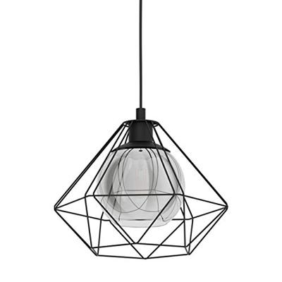 Eglo 3-lichts hanglampVernham met smoke glas - 43483