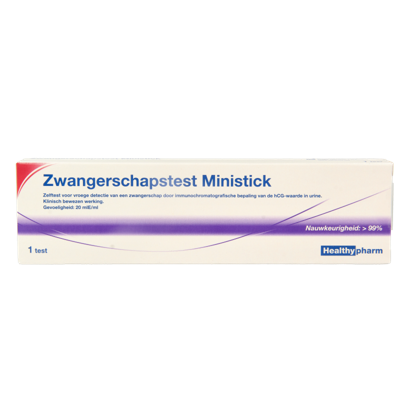 Zwangerschapstest mini 1 Stuks Zwangerschapstest mini 1 Stuks