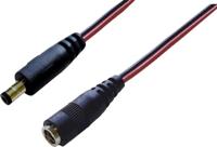 BKL Electronic DC-connector Holle DC-stekker - DC-koppeling 5.5 mm 2.5 mm 5.5 mm 2.5 mm 4 m 1 stuk(s) Single - thumbnail