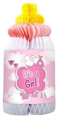 Geboorte Honeycomb Babyfles Meisje Geboorte Honeycomb Babyfles Meisje