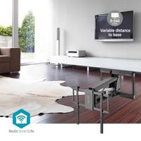 Nedis Gemotoriseerde TV-Muurbeugel | 37 - 75 " | Maximaal schermgewicht: 35 kg | Draaibaar | Minimale muurafstand: 153 mm | Maximale muurafstand: 485 - thumbnail