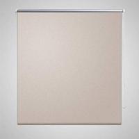 VidaXL Rolgordijn verduisterend 104,4 x 175 cm stofbreedte 100 cm beige - thumbnail