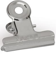 MAUL papierklem bulldogclip 30mm blister 10 verchroomd - thumbnail