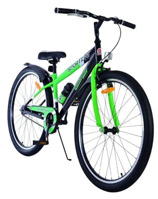 Volare Sportivo 26 Inch 33 cm Jongens Terugtraprem Groen/Zwart