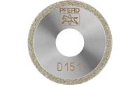 PFERD TOOLS 68403015 D1A1R 30-1-10 D 151 GAD Diamanten doorslijpschijf Diameter 30 mm Boordiameter 10 mm Duroplast, Glas, Hardmetaal, Schurende materialen, - thumbnail