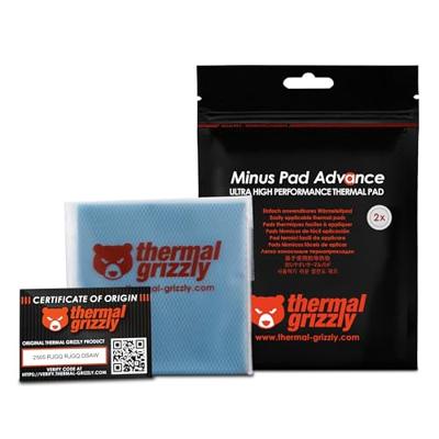 Thermal Grizzly Minus Pad Advance - 100x100x2,0 mm 2 pcs Thermal Grizzly Minus Pad Advance - 100x100x2,0 mm 2 pcs