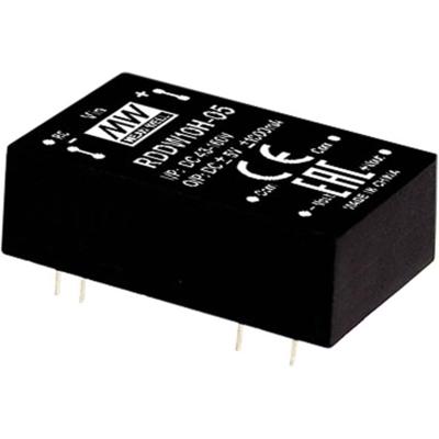MEAN WELL RSDW10H-15 DC/DC-converter 666 mA 10 W Aantal uitgangen: 1 x Inhoud 1 stuk(s)