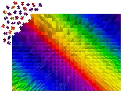 Thorny Gradient Puzzel 1000 Stukjes Thorny Gradient Puzzel 1000 Stukjes