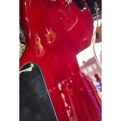 Vintage V69CR Coaster Series Cherry Red elektrische gitaar
