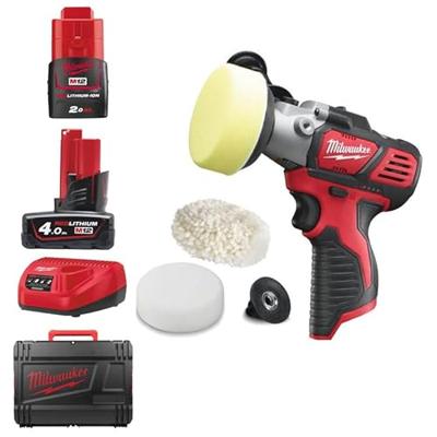 Milwaukee M12 BPS-421X Accu Subcompactpolijst-/schuurmachine 12V 2.0Ah & 4.0Ah Li-Ion M12™ in HD Box - 4933447799