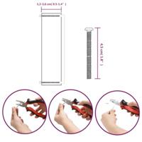 Handvatten 10 st 480 mm roestvrij staal goudkleurig - thumbnail