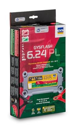 GYS GYSFLASH 6.24 PL 027398 Druppellader 24 V 6 A GYS GYSFLASH 6.24 PL 027398 Druppellader 24 V 6 A