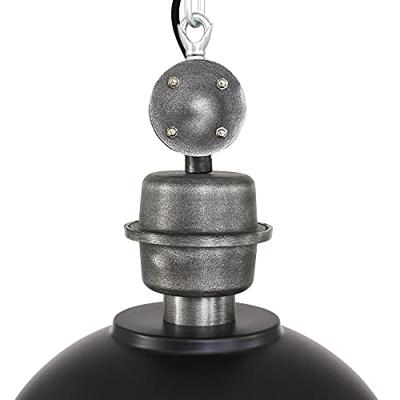Steinhauer HanglampBikkel industrieel zwart - 7978ZW