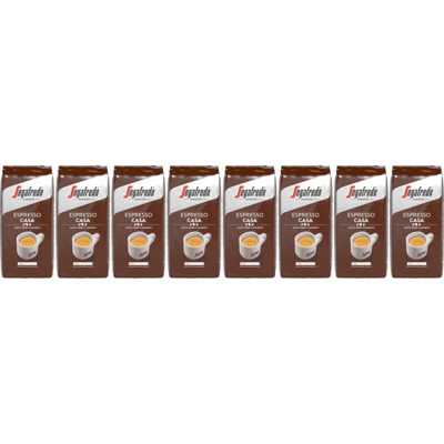 Segafredo Espresso Casa - koffiebonen - 8 x 1 kilo