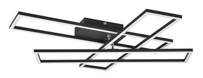 Trio Design plafondlampCorso zwart - R64423132