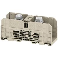 Weidmüller 1049250000 Doorgangsserieklem 55 mm Boutaansluiting Donkerbeige 2 stuk(s) - thumbnail