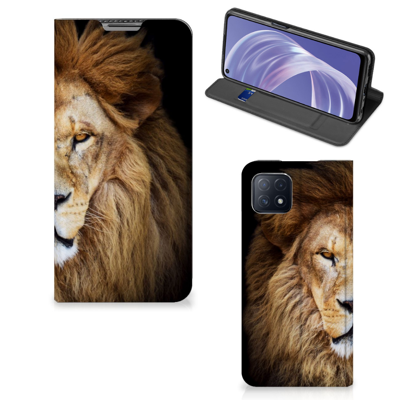 OPPO A73 5G | Hoesje maken | Leeuw