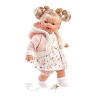 Dreumespop Roberta Llorona met Gansjesjurk - 33 cm - thumbnail