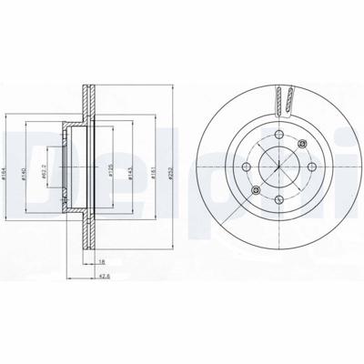 Remschijf BG4295 Remschijf BG4295