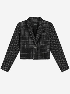 Nik&Nik Meisjes blazer - Tasmin - Zwart